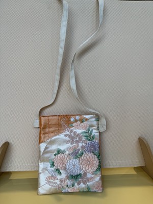 Handmade Vintage Kimono backpack from Japan. New Japanese Silk Obi Backpack: Artisan Crafted, Upcycled  main image 3