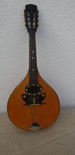 Alte Mandoline mit Spinne ca. 63,5 cm