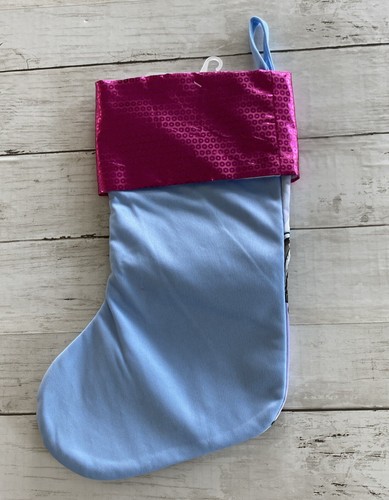 LOL Surprise! Christmas Stocking 14" Length Holiday L.O.L. Pink Faux Sequin NWT - Picture 6 of 6