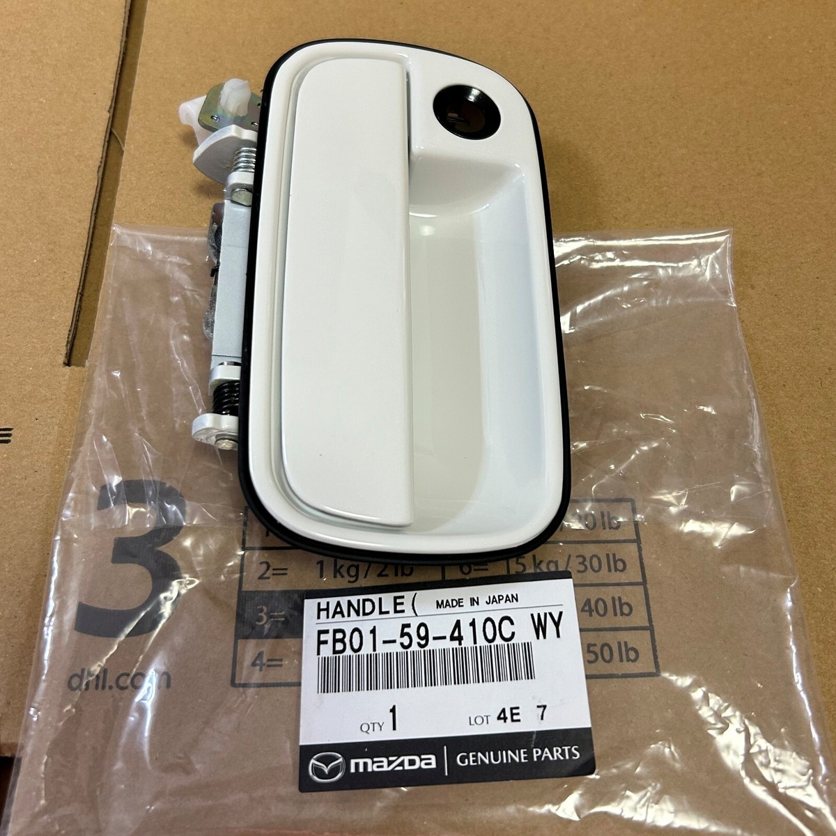 NEW】Mazda Genuine 1986-1992 RX-7 FC3S White Outer Door