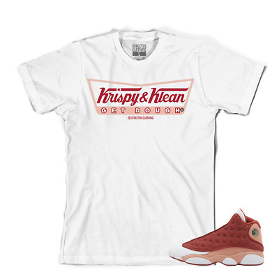 Tee to match Air Jordan Retro 13 Dune Red Sneakers. Krispy Klean Tee