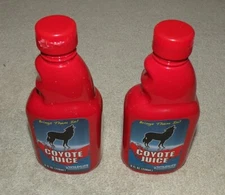 Lot 2 Wildlife Research Center Coyote Juice 8 Fl. Oz. Bottles New