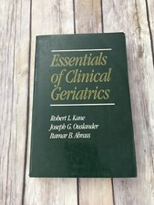 Essentials Of Clinical Geriatrics Book Robert...