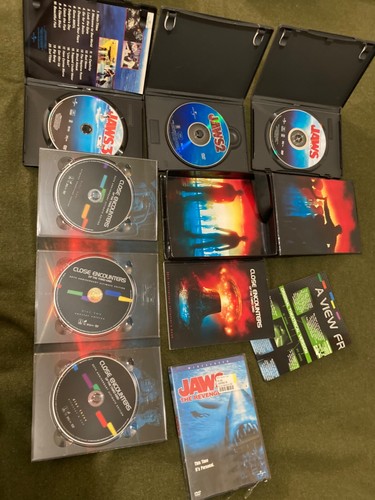 4 Jaws DVD's & Close Encounters of 3rd kind -- Special Collectors DVD Spielberg - Picture 4 of 5