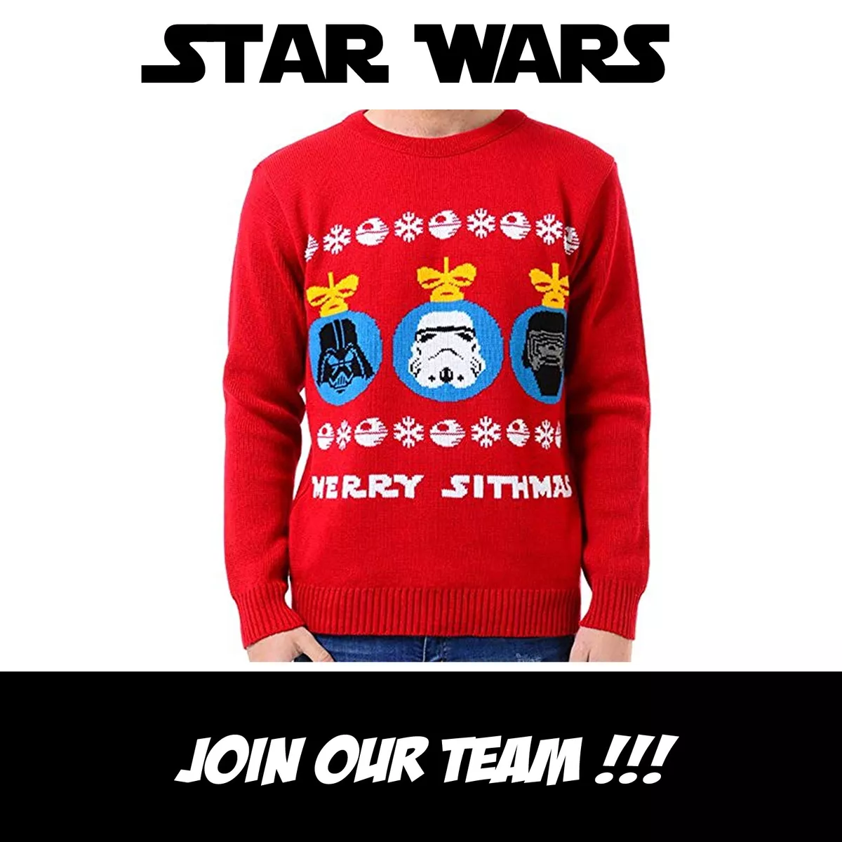 Star wars xmas jumper sale