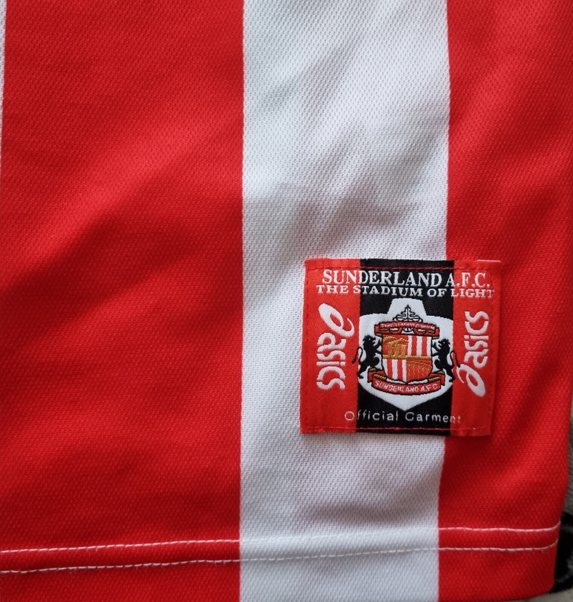 Sunderland 1999 - 2000 Home football Asics shirt #10 PHILLIPS size