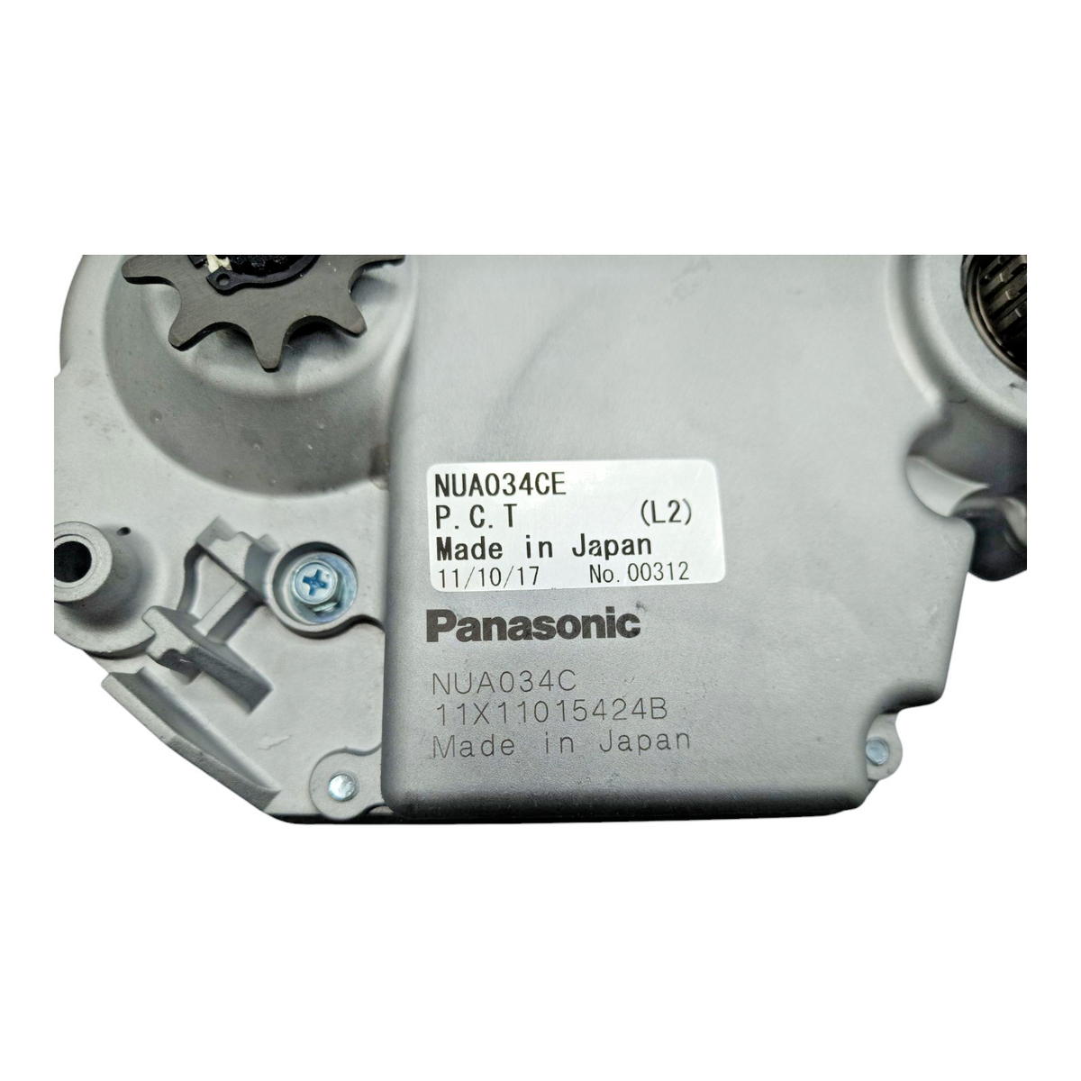 パナソニック ed-de41 Panasonic NUA034CE Motor 36V E-Bike Brand New! From 2013