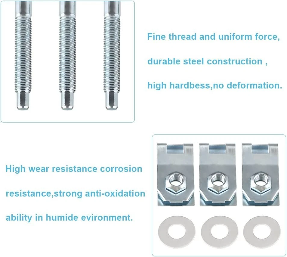 Herrajes de montaje de caja para camioneta Ford Super Duty F250 F350 F450 F550 924-311 Foto 4 de 4