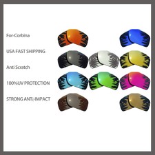 US Anti-Scratch Replacement Lenses for-Costa Del Mar Corbina Polarized