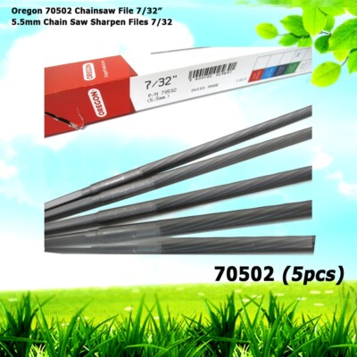 5  Oregon 70502 Chainsaw File 7/32'' 5.5mm Chain Saw Sharpen Files 7/32