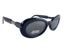 NEW VINTAGE JOOP 1990'S MOD 8798 BLACK OVAL SUNGLASSES MADE IN GERMANY