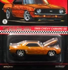 Hot Wheels 69 1969 Chevy Camaro SS 2022 RLC Selections Red Line Club Car Orange