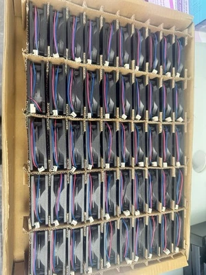 ADDA DC Brushless AD0812HB-A76GL Computer PC Fan 12V 0.25A Job Lot Of 50 - Image 1 of 2