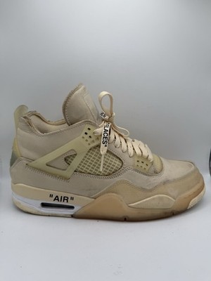 Air Jordan 4 Off White Sail