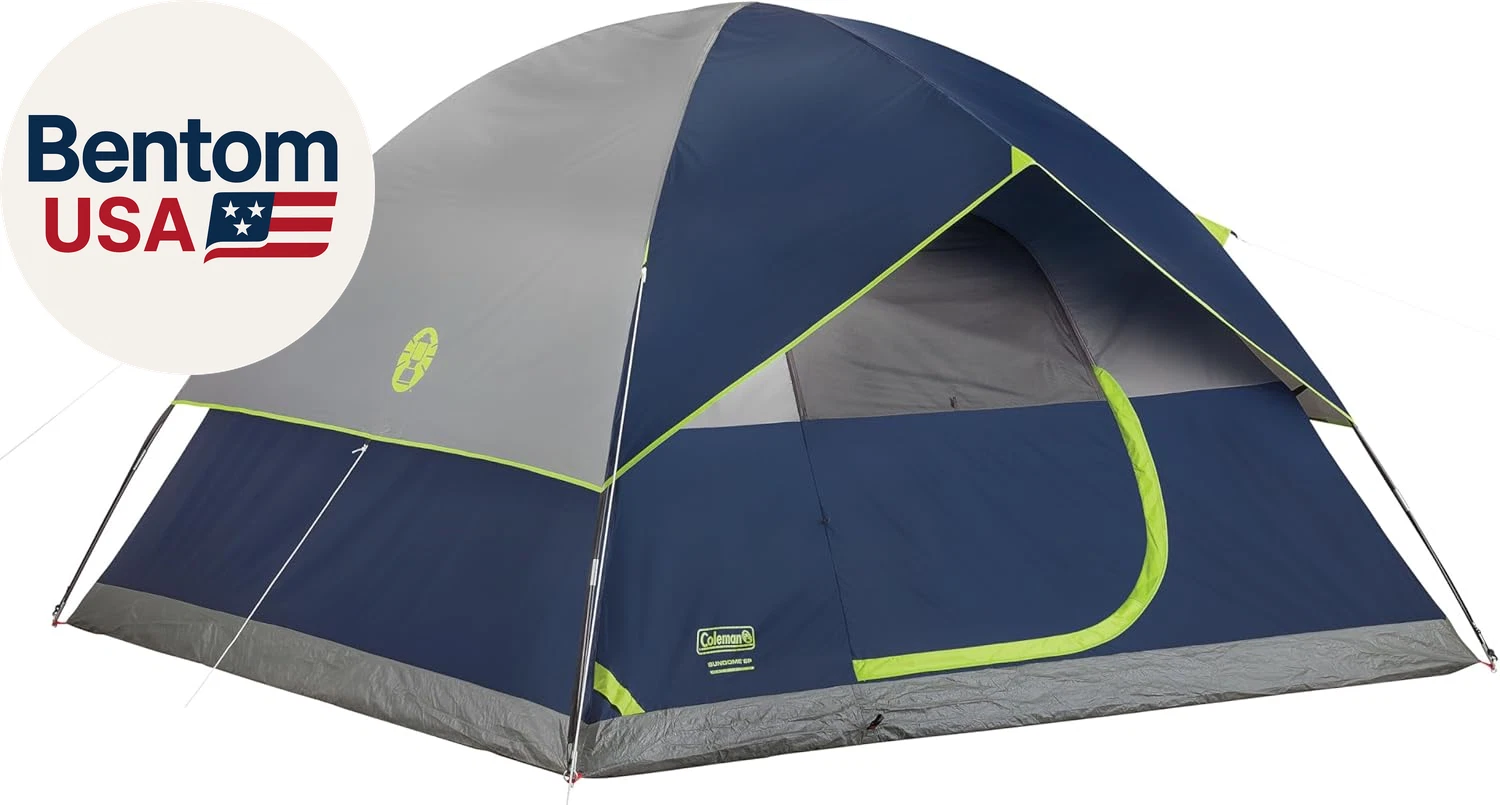 Sundome Camping Tent with Rainfly, 2/3/4/6 Person Tent Sets up in 10 Mins, Weath