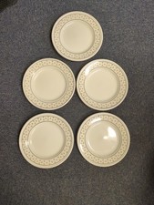 Set of Five, Vintage, Petite Fleur England by Habitat, Side Plates 19.5cm