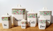 Pot à épices anciens en faïence