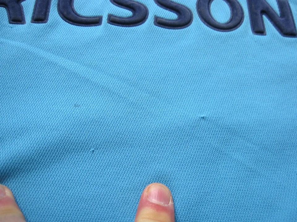 Maillot Olympique Marseille 2000 2001 Belmadi #19 Adidas OM Ericsson - XL - Photo 4/4
