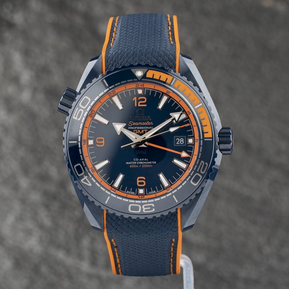Seamaster Ocean Blue Second Watch 2159246 Big OMEGA Planet Hand - vintagewatches.pk