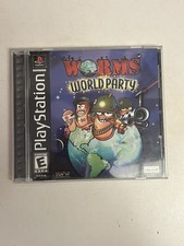 Worms World Party Sony PlayStation 1, 2002 Cib