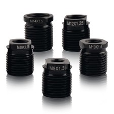 5PCS Shift Knob Adapter,Aluminum Alloy Shifter Knobs Thread Adapter for 5pcs