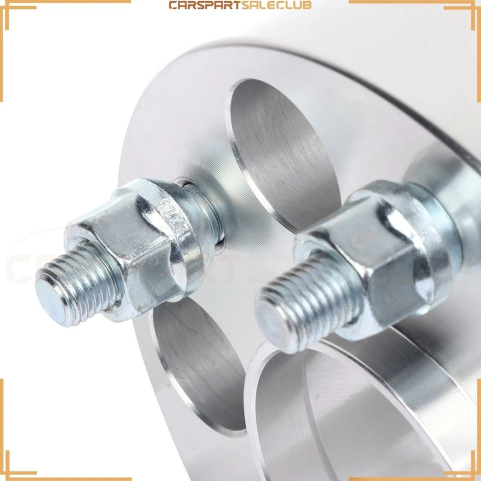 2 Pcs 1.25" 5x4.75 12x1.5 Studs Wheel Spacers For Buick LaCrosse 2.4L 2010-2016 Foto 4 de 4