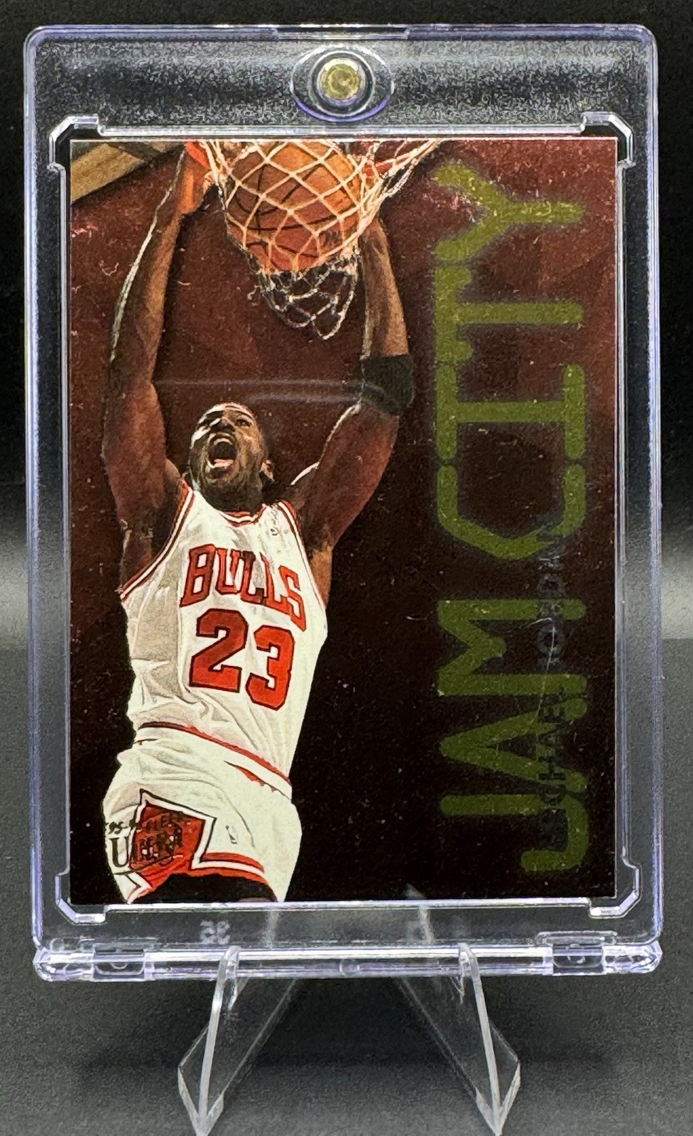 MICHAEL JORDAN 1995-96 Fleer Ultra 🔥 Jam City #3 🔥 Foil/Metal Chicago Bulls