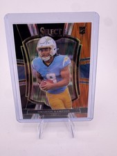 Omarion Hampton 2025 Panini Select Premier Black & Orange Shock RC #102 Chargers