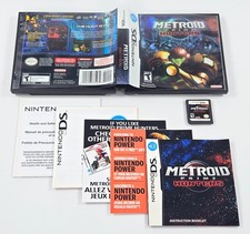 METROID PRIME HUNTERS COMPLETE CIB 2006 Authentic Nintendo DS Tested