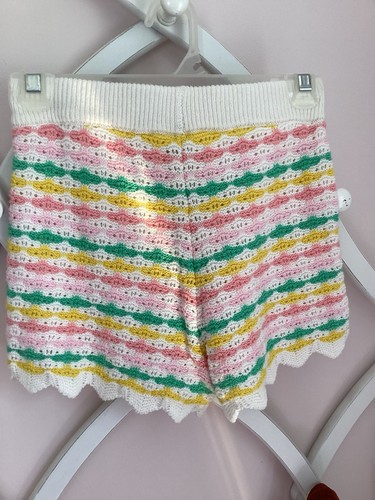 Janie and Jack Striped Crochet Tank & Short Set~size 8~new with tags - Picture 5 of 9