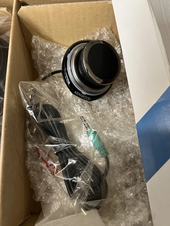 Controlador de medios externos Kenwood KOS-A300 modelo de EE. UU. N/como nuevo con KCA-iP101 probado JP Foto 3 de 4