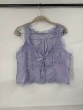 Fairycore Whimsical Festival Crop Top Women S Sheer Lace Crochet Y2K Milk Maid