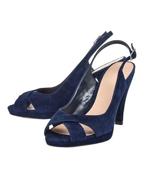 Women Phase Eight Heels Black Suede 39
