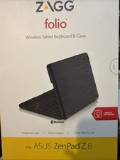 Zagg Folio Wireless Tablet Keyboard And Case For ASUS ZenPad Z 8