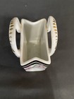 Miniature Ceramic Handbag Vase Ornament Floral and Ribbon Design — photo 8