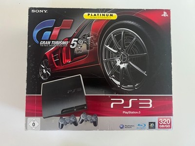 PlayStation 3 PS3 Super Slim 500GB + Controller + Kabel in Gran Turismo 5 OVP #1