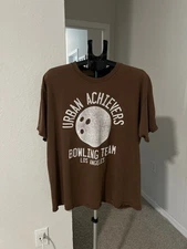 The Big Lebowski Urban Achievers Bowling Team Graphic Tee Shirt Size XL