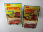 Matchbox Lesney Superfast SF34 Vantastic & SF69 Turbo Fury, blistercarded