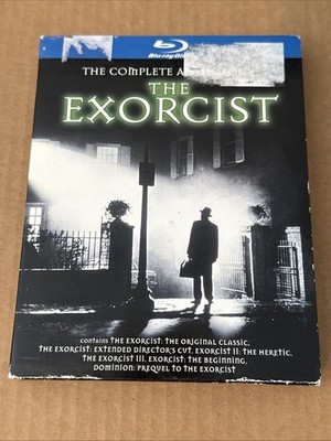 The Exorcist: The Complete Anthology Blu-ray 6-Disc Set Moisture Damage RARE OOP