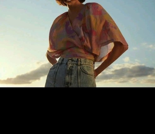 IRO PARIS Berni Floral Wrap Blouse Top EUC Size 34 US 4/Small - Picture 22 of 22