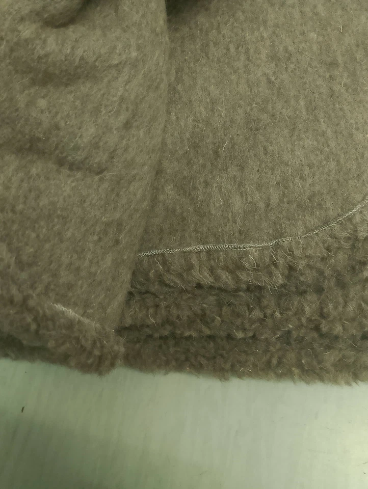 100 % WOLLE Schafwolldecke Merino  160 x 220 cm. Natur. Nicht Gefärbt. - Bild 3 von 4