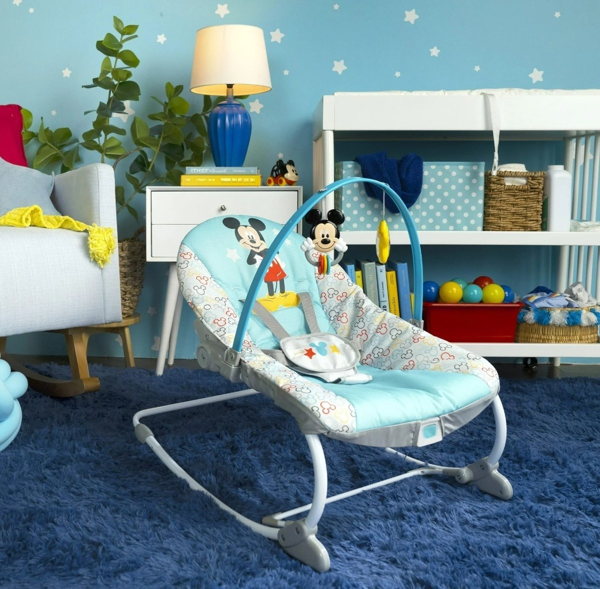 Mickey Mouse Rocker/Vibrating Chair