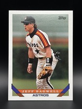 Topps Jeff Bagwell Houston Astros #227 1993 MLB Original Base Set Baseball Card