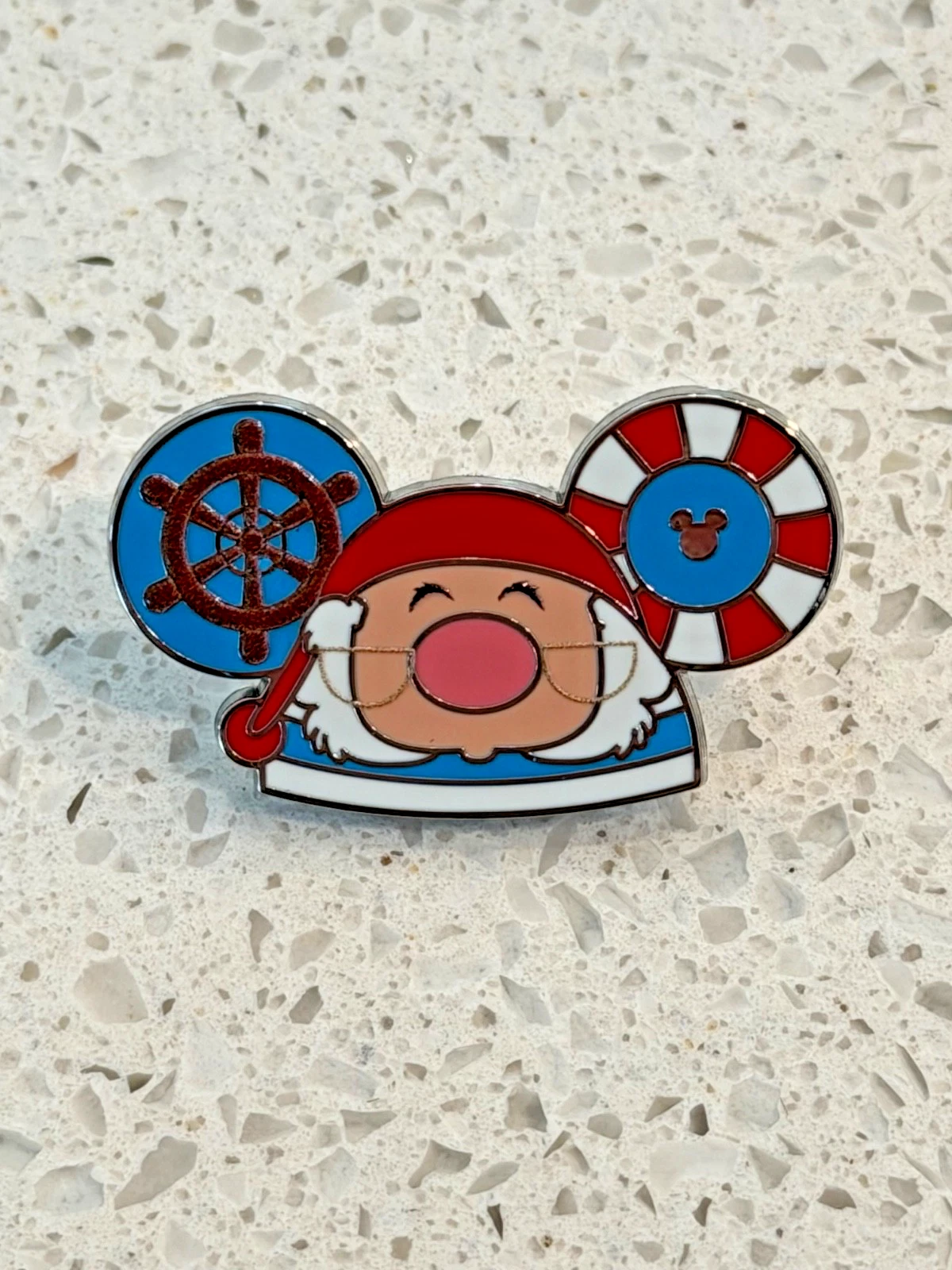 Mr. Smee Peter Pan Ear Hats Hidden Mickey Pin 2025 Wave B WDW Walt Disney World