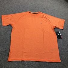 Spyder Rash Guard Shirt Mens XL Orange UPF 30 Swim Surf Quick Dry S923154