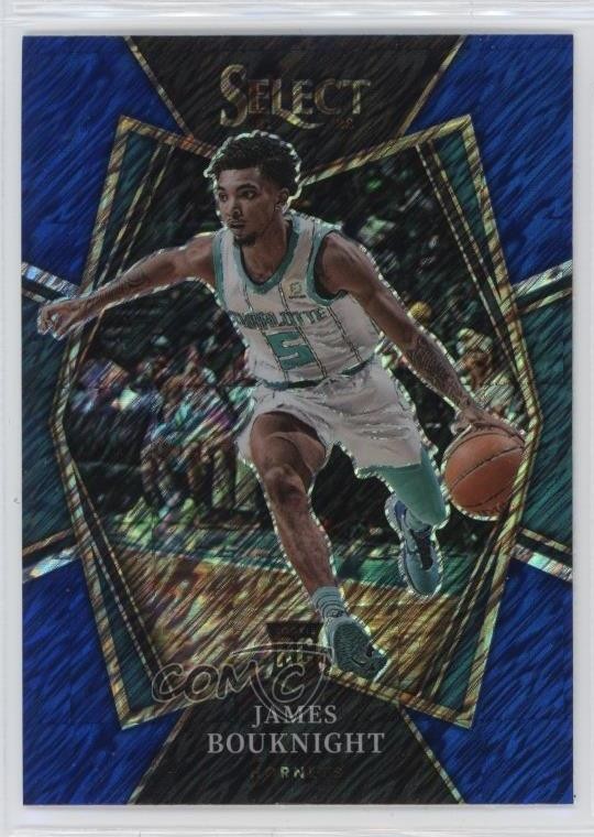 2021-22 Panini Select Premier Level Blue Shimmer Prizm James Bouknight #122 1fj5