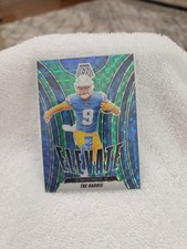 2025 Panini Mosaic Football #10 Tre Harris Chargers Elevate Rookie Insert