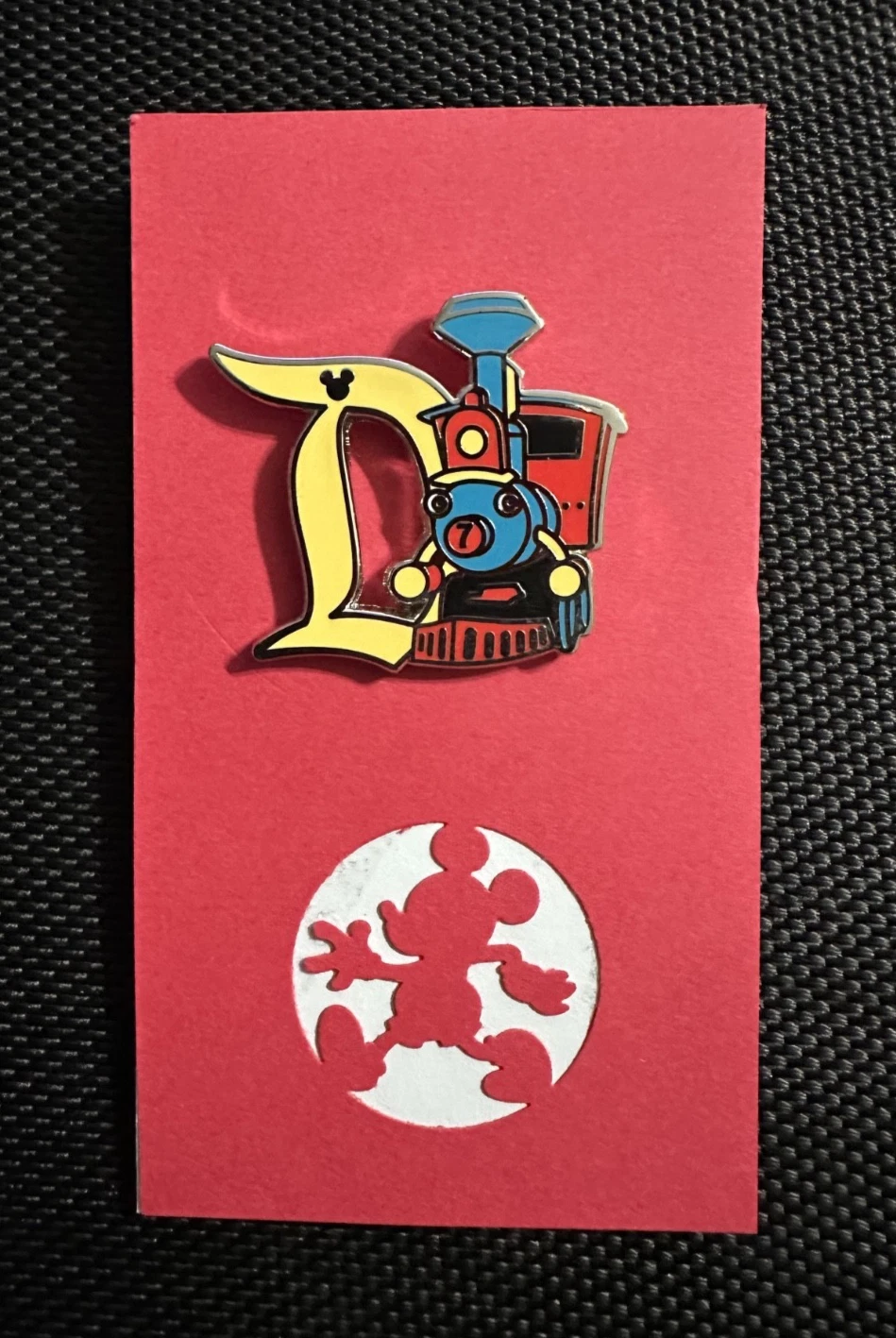 2019 Disneyland Resort (Exclusive) Hidden Mickey D *Casey Jr* Pin