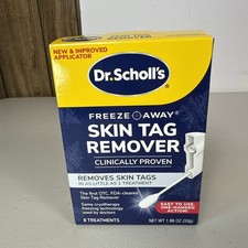 Dr. Scholl's Freeze Away Skin Tag Remover 8 Treatments Exp 2027 
