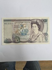 For Sale An Uncirculated Crisp £20 Note In Mint Condition. 80E 811612